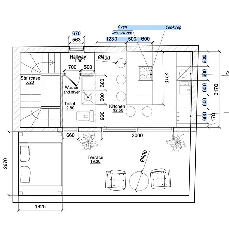 2 Bedroom Penthouse * Όλμπια
