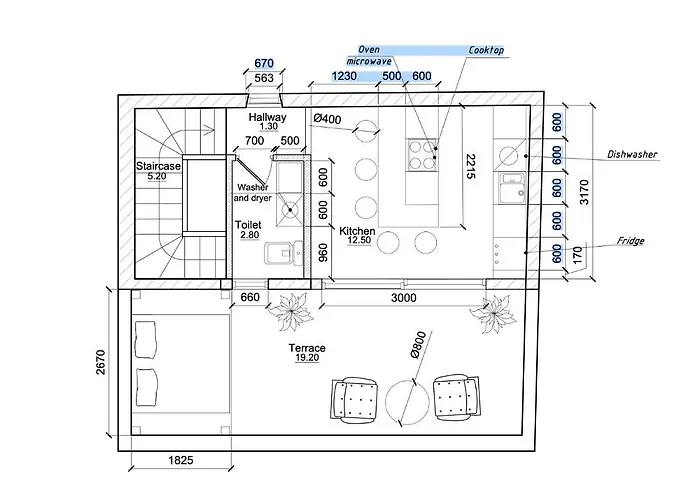 2 Bedroom Penthouse * Olbia